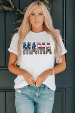 Womens White Mama Graphic T Shirt Woman T Shirts