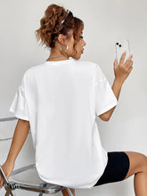Fall Themed Religious White T Shirt with Short Sleeve Length for Women Woman T Shirts