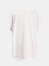 Women's White Sequin Volleyball Graphic T-Shirt Woman T Shirts