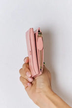 Yellow Texture PU Leather Mini Wallet Wallets