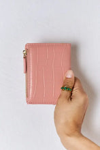 Yellow Texture PU Leather Mini Wallet Wallets