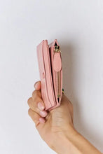 Yellow Texture PU Leather Mini Wallet Wallets