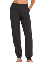 Zenana Cotton Slub Jogger Pants Woman Pants