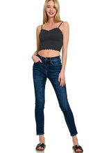 Zenana Seamless Lace Bralette with Bra Pads Bras