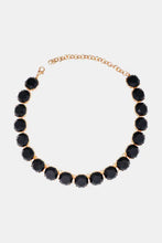 Zinc Alloy Resin Necklace Black One Size Necklaces